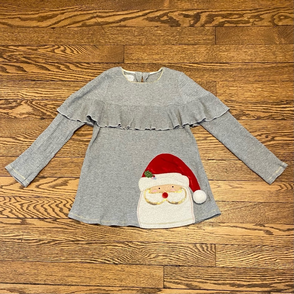 Mud Pie 5T Santa Tunic